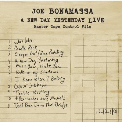 Joe Bonamassa - A New Day Yesterday Live CD – Hledejceny.cz