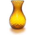 Váza 25cm - Káro - amber – Hledejceny.cz