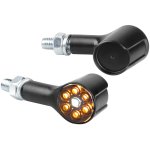 MOTO Blinkry LED MAGNIFIER 2ks přední, černé | Zboží Auto