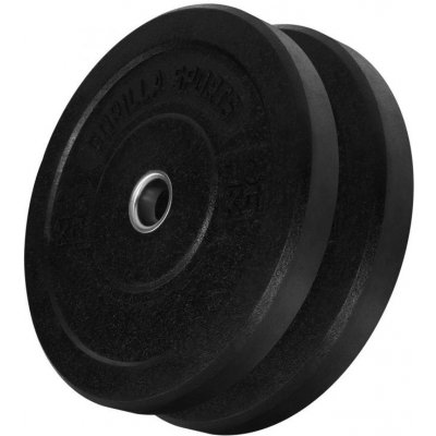 Gorilla Sports ocelových ocelové jádro potažené pryží 2 x 5 kg 50 mm – Hledejceny.cz