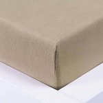 Xpose Jersey prostěradlo Exclusive kávové 180x200 – Zboží Dáma