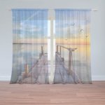 Sablio Záclony Molo a racci: 2ks 150x250cm – Hledejceny.cz