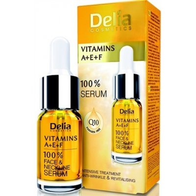 Delia 100% pleťové sérum s vitamíny A,E,F pro zralou pleť 10 ml