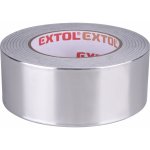 EXTOL PREMIUM Páska lepící ALU, hliníková, 50mm x 50m tl. 0,03mm, akryl. lepidlo (8856332) – Hledejceny.cz