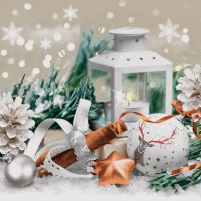 Pol-Mak Collection Ubrousek 33x33cm Lucerna se skořicí – Zbozi.Blesk.cz