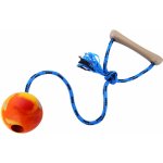 SUM-PLAST Míč aport. na šňůrce plovací Vanil. 8 cm – Sleviste.cz