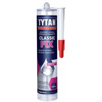 SELENA Tytan Professional Classic Fix montážní lepidlo 310g transparentní