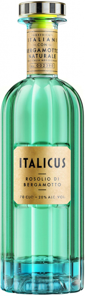 Italicus Rosolio di Bergamotto liquer 20% 0,7 l (holá láhev)