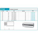 Novaservis Chrom.prodloužení 1/2"x 10 FT219 FT219/1510 – Zbozi.Blesk.cz