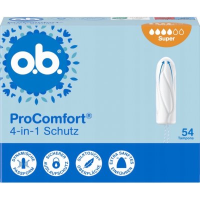 O.B. Tampóny ProComfort Super 54 ks – Zboží Dáma