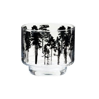 Skleněný svícen The Forest 8 cm Muurla – Zboží Dáma
