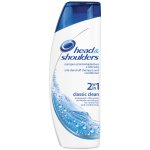 Head & Shoulders Classic Clean šampon a kondicionér 2v1 proti lupům na normální vlasy 400 ml – Hledejceny.cz