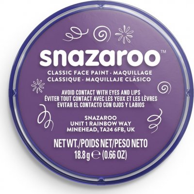 Snazaroo na obličej Fialová Purple Violet 18 ml – Zboží Dáma