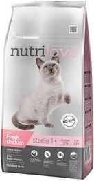 Nutrilove Cat dry Sterile fresh chicken 7 kg