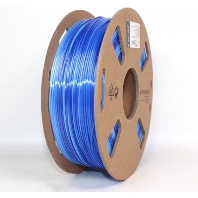 Gembird PLA, 1,75mm, 1kg, silk ice, ledově modrá/tmavě modrá, 3DP-PLA-SK-01-ICE – Zboží Mobilmania