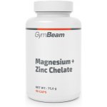 GymBeam Hořčík + Zinek Chelát 90 kapslí – Hledejceny.cz
