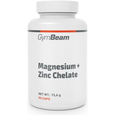 GymBeam Hořčík + Zinek Chelát 90 kapslí – Hledejceny.cz