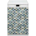 Magnet na myčku dekorativní Doodle dots 45x70 cm – Hledejceny.cz