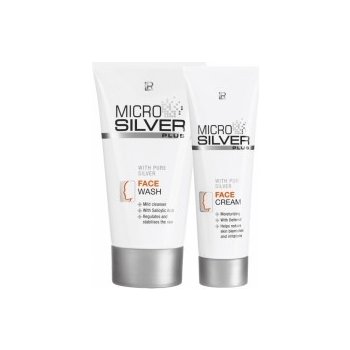 LR Microsilver Plus mycí krém 150 ml + pleťový krém 50 ml dárková sada