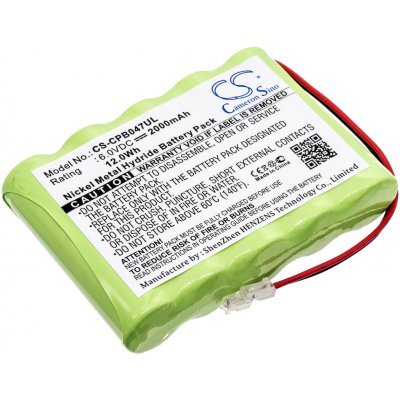 Cameron Sino CS-CPB047UL 6V Ni-MH 2000mAh zelená - neoriginální – Zbozi.Blesk.cz