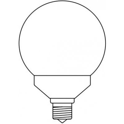 LP LED žárovka SLIDE, 15W 1400lm, E27, teplá bílá 3000K