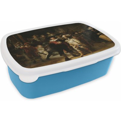 MuchoWow® Box na oběd BČervenázeit 11x17x6cm Noční hlídka - Umění - Staří mistři - Rembrandt Dětský box na svačinu – Hledejceny.cz