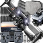 Dron s kamerou K6 PRO MAX 750 m 1800 mAh – Zboží Živě