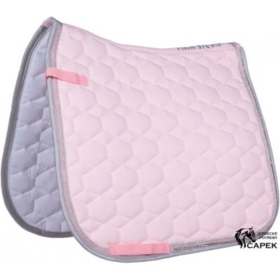 HKM Podsedlová dečka Crystal Fashion bílá – Sleviste.cz