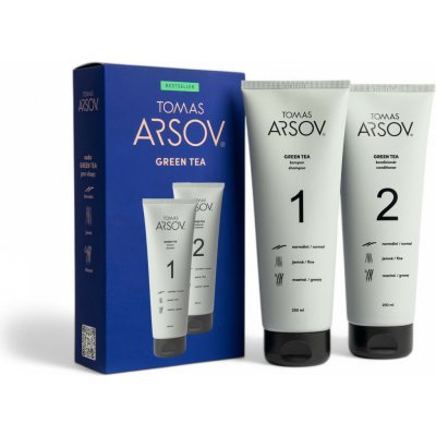 Tomas Arsov Green Tea šampon 250 ml + kondicionér 250 ml dárková sada – Hledejceny.cz