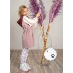 Knittex Dívčí punčochy s potiskem DR 2312 GINNY Bílá – Zboží Dáma