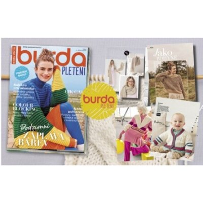 Speciál Burda pletení Podzim-Zima 2025 NOVINKA – Zboží Dáma