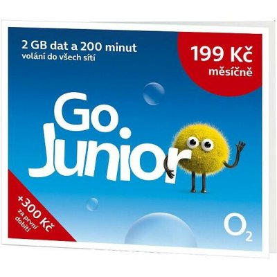 Předplacená karta GO O2 GO SIM Junior – Hledejceny.cz
