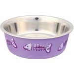 Trixie miska nerez vzor kostra rybky 0,25 l 12 cm – Zboží Mobilmania