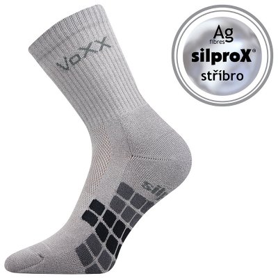 VoXX ponožky Raptor světle šedá