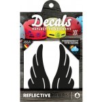 Reflective Berlin Reflexní nálepky Reflective Decals Wings black – Zboží Dáma