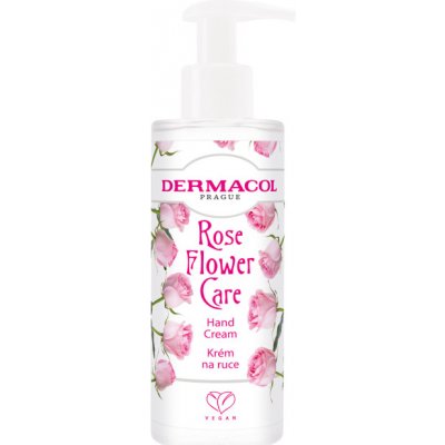 Dermacol Rose Flower Care, Krém na ruky, 150 ml,
