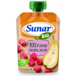 Sunar Bio kapsička Hruška malina 4m+ 100 g – Hledejceny.cz