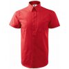 Pánská Košile Malfini košile pánská short sleeve 207 červená