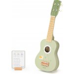 VIGA POLARB DŘEVĚNÁ KYTARA ZELENÁ UKULELE AKUSTICKÉ NOTY VÝUKA HRY – Zboží Dáma