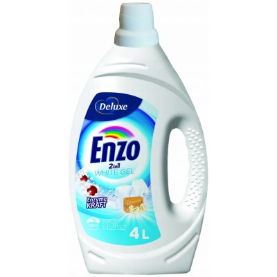 Enzo Deluxe White gel na praní 2v1 4 l
