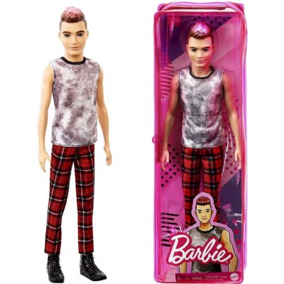 Barbie Model Ken 176 Kostkované kalhoty – Zboží Dáma