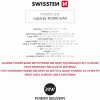Powerbanka Swissten 30000 mAh černá 232-0104
