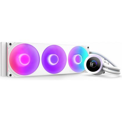 NZXT Kraken Elite 360 RGB White RL-KR36E-W2 – Zboží Živě