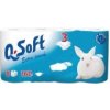 Toaletní papír Q-SOFT 3-vrstvý 8 ks