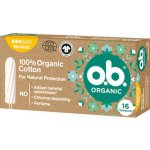 O.B. Tampóny Organic Normal 16 ks – Zboží Dáma