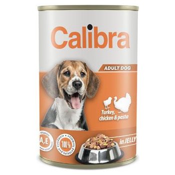Calibra Dog Turk chick&pasta in jelly 1,24 kg