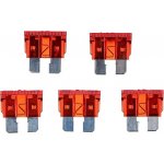 Sada nožových automobilových pojistek MECHANIC FUSE SET 10A, 100ks SIXTOL – Zbozi.Blesk.cz