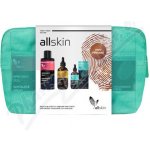 Allskin Arganový olej BIO 100 ml + Allskin Hyaluronové sérum 25 ml + sprchový olej Santalové dřevo 200 ml dárková sada – Sleviste.cz