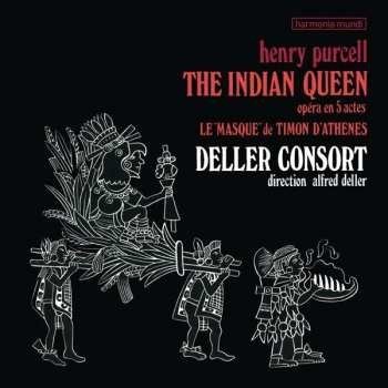 Henry Purcell - The Indian Queen Opéra En 5 Actes Le Masque De Timon D'Athènes LP