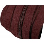 Nekonečný zip spirálový 5 mm - bordo – Hledejceny.cz